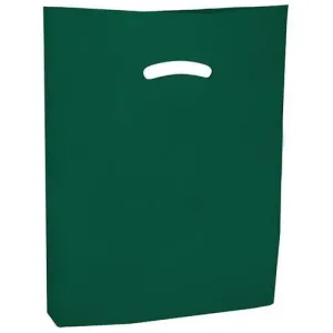 Super Gloss Die Cut Handle Bags. - 24 x 24 x 5 - (Dark Green)