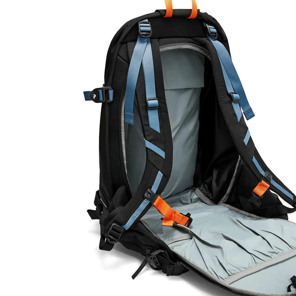 Vertical ski 28L backpack - Ombre blue