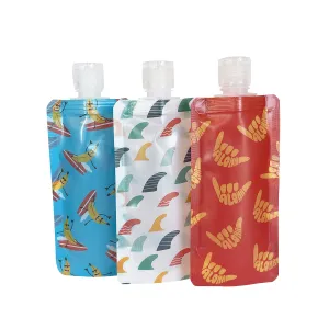 Waves, Sharks and Shakas Keiki Travel Pouch, Set of 3