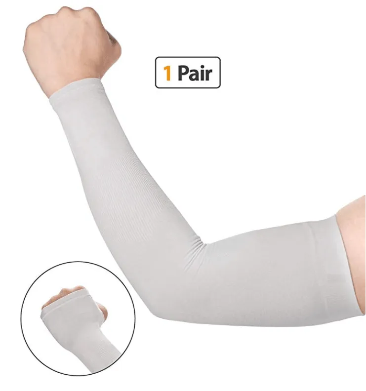 Women's UV Protection Arm Sleeves - Cooling SPF 50 Sun Sleeves